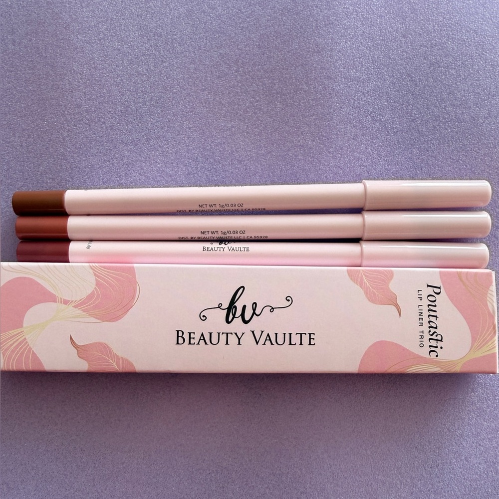 Beauty Vaulte Poutastic Lip Liner Trio FULL SIZE NEW IN BOX